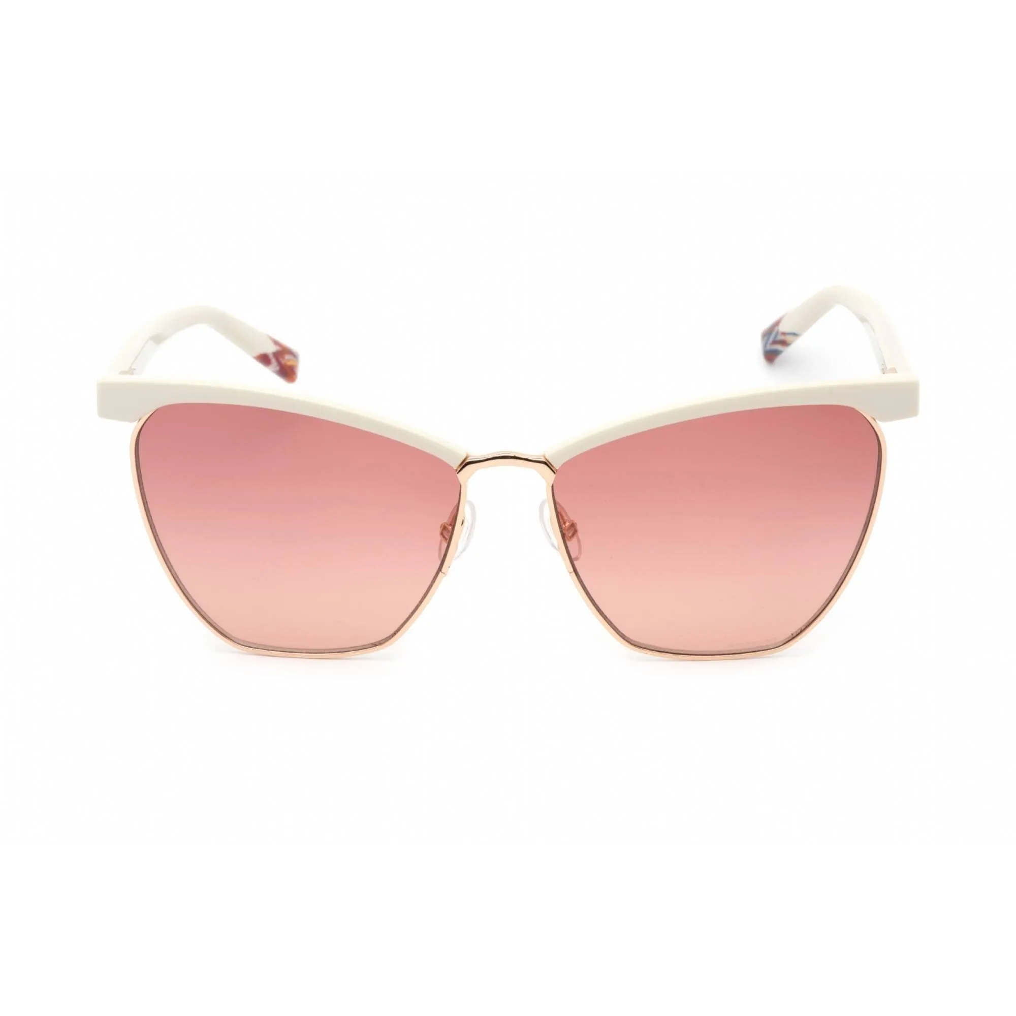 Missoni Women's Sunglasses - Full Rim Gold Ivory Cat Eye Shape | MIS 0009/S 0Y3R 3X