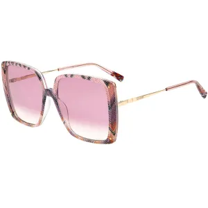 Missoni Women's Sunglasses - Pattern Pink Metal Butterfly Frame | MIS 0002/S 0OBL
