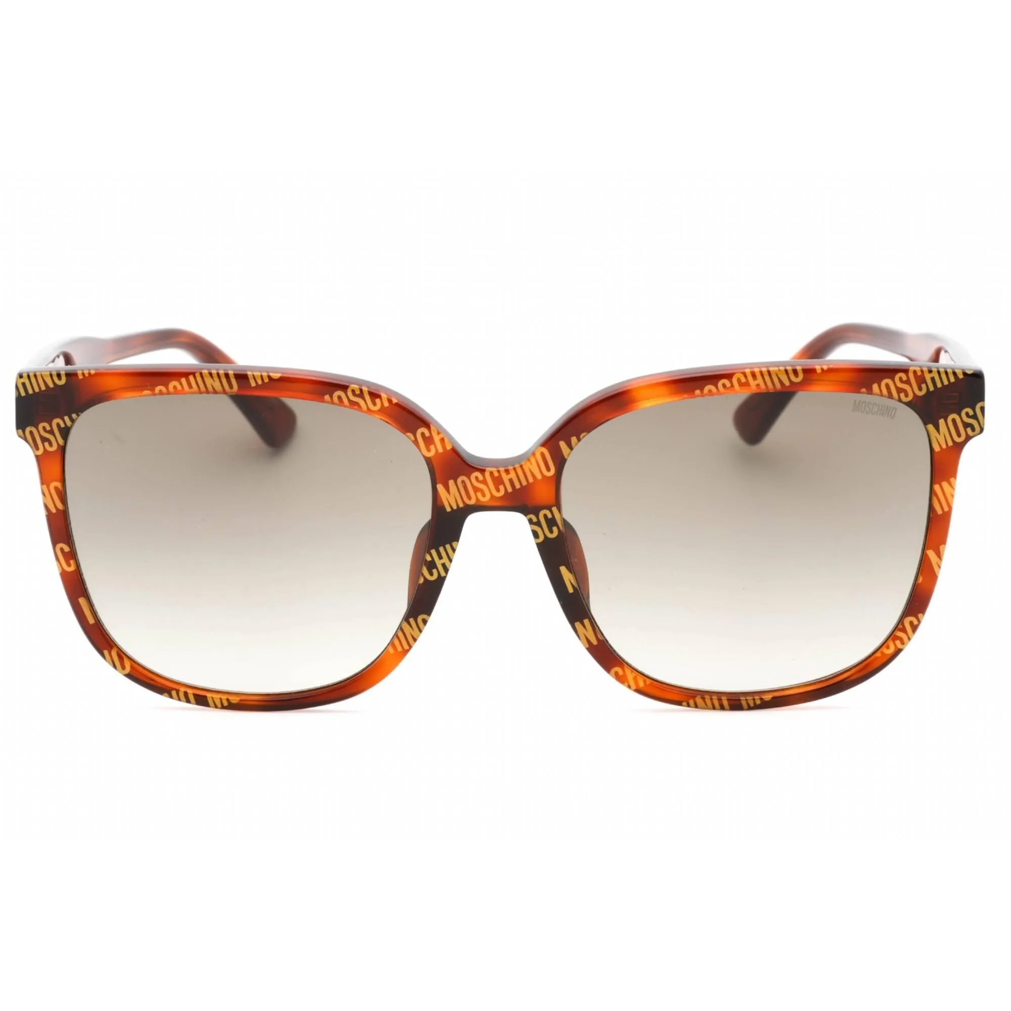 Moschino Women's Sunglasses - Pattern Havana Rectangular Frame | MOS134/F/S 0H7P HA