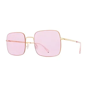 Mykita STUDIO7.1 Pink Rounded Square Lens Unisex Sunglasses