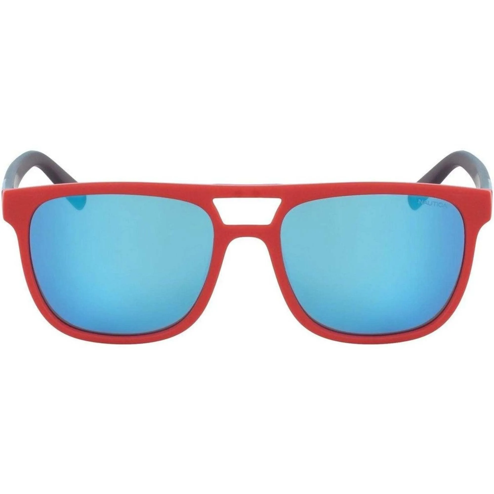 Nautica Men's Sunglasses - Matt Red Plastic Rectangular Frame | NAUTICA N3633SP 610