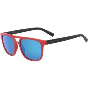 Nautica Men's Sunglasses - Matt Red Plastic Rectangular Frame | NAUTICA N3633SP 610