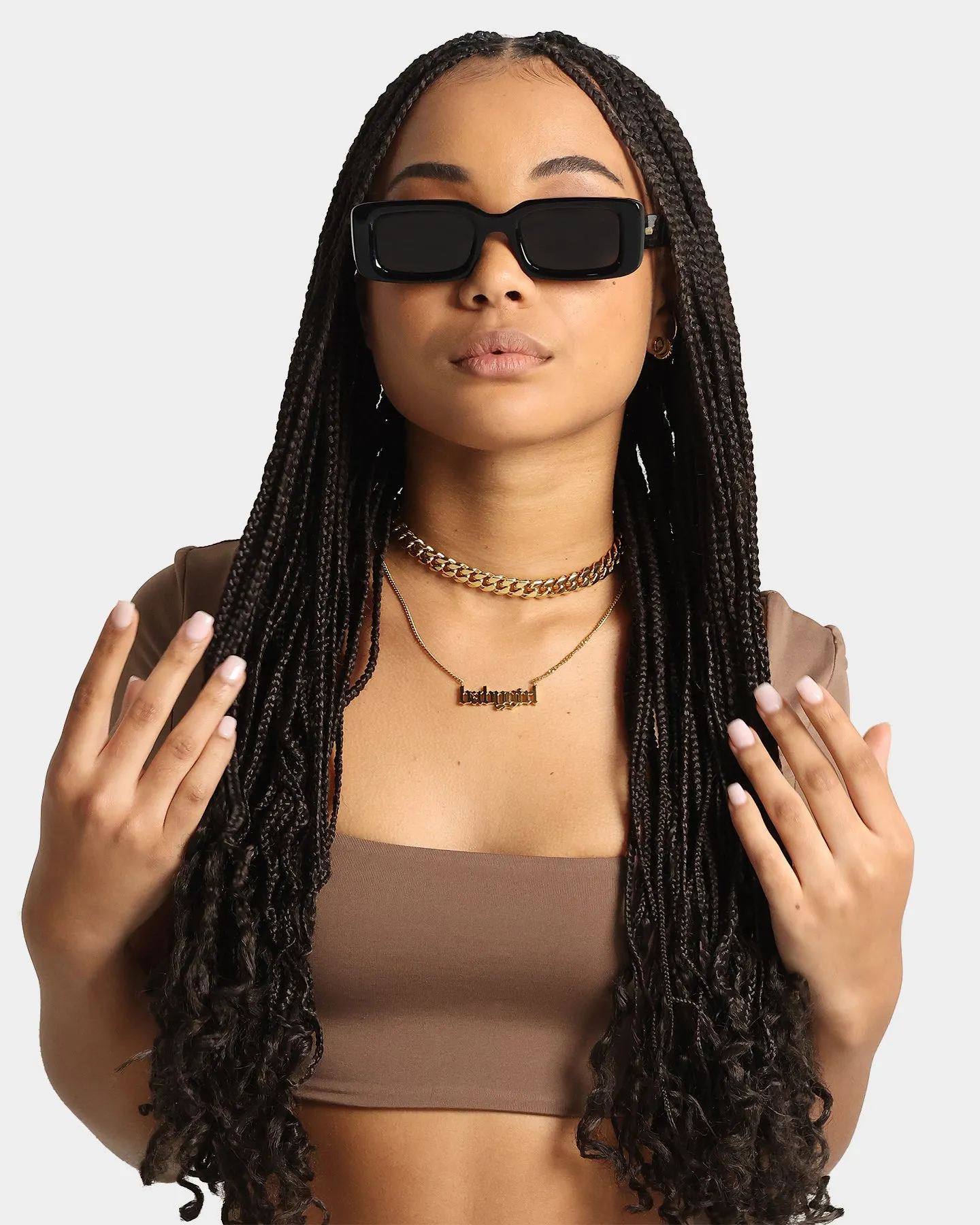 NUQE Fragment Sunglasses Black/Black
