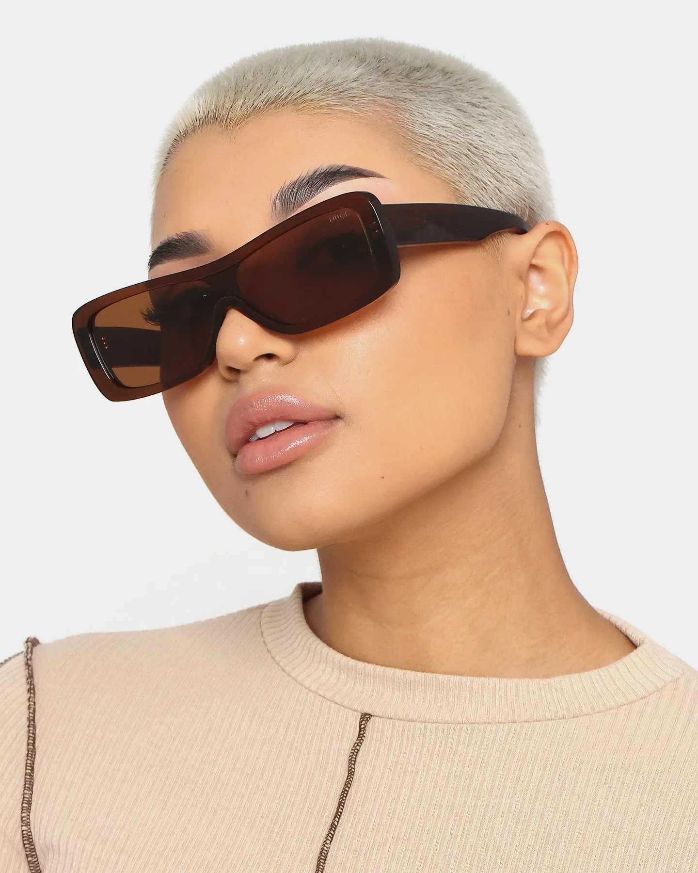 NUQE Guard Sunglasses Brown