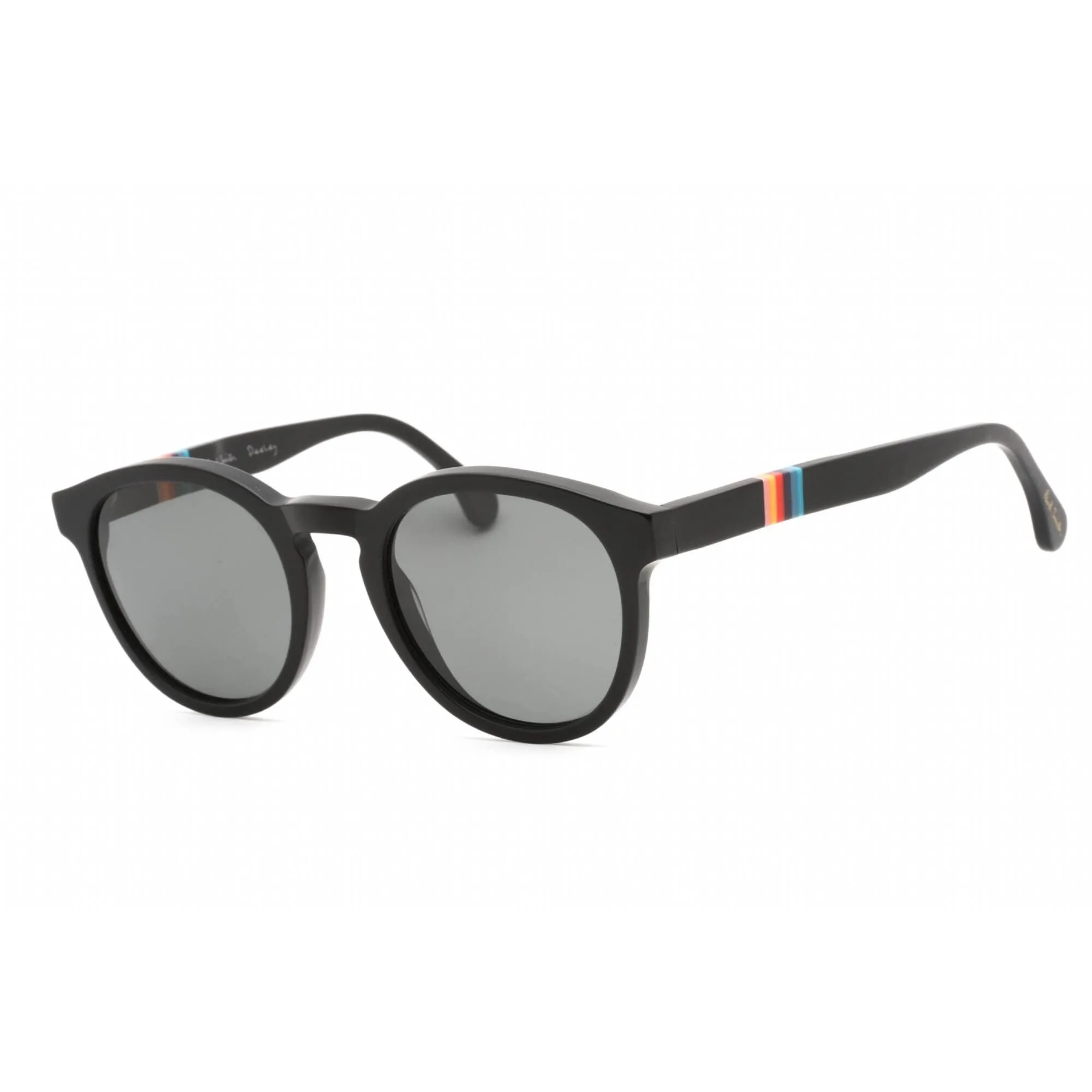 Paul Smith Men's Sunglasses - Matte Black Round Shape Frame | PSSN05652P DEELEY 004