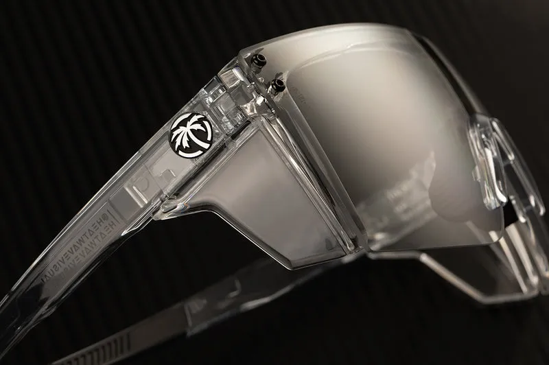PERFORMANCE XL LAZER FACE SUNGLASSES: ANTI FOG CLEAR LENS Z87 