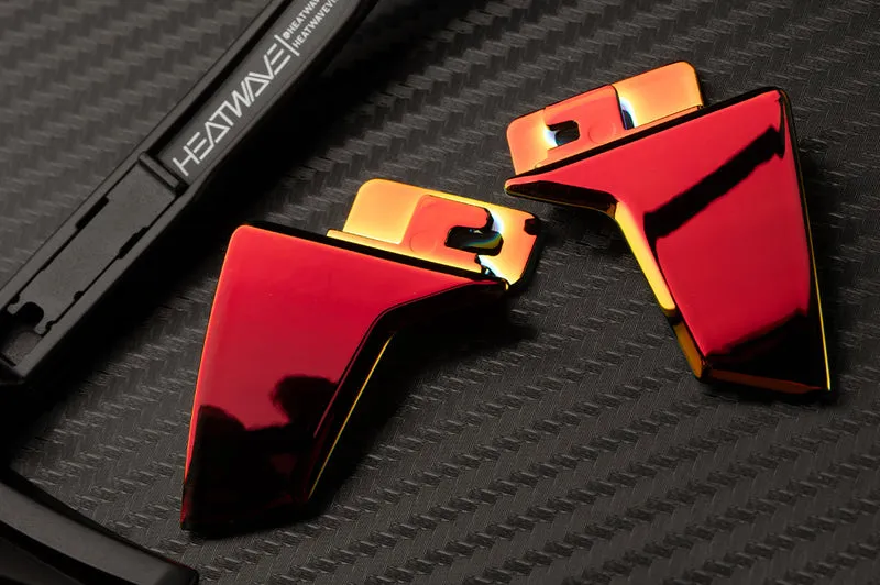 PERFORMANCE XL LAZER FACE SUNGLASSES: POLARIZED RED/ORANGE Z87 