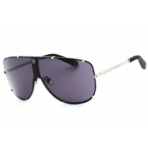 Philipp Plein Unisex Sunglasses - Palladium W/Semi Matt Black Parts | SPP075M 0K07