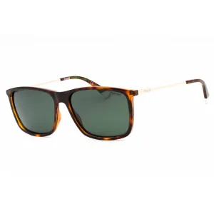 Polaroid Core Men's Sunglasses - Havana Rectangular Full Rim | PLD 4130/S/X 0086 UC