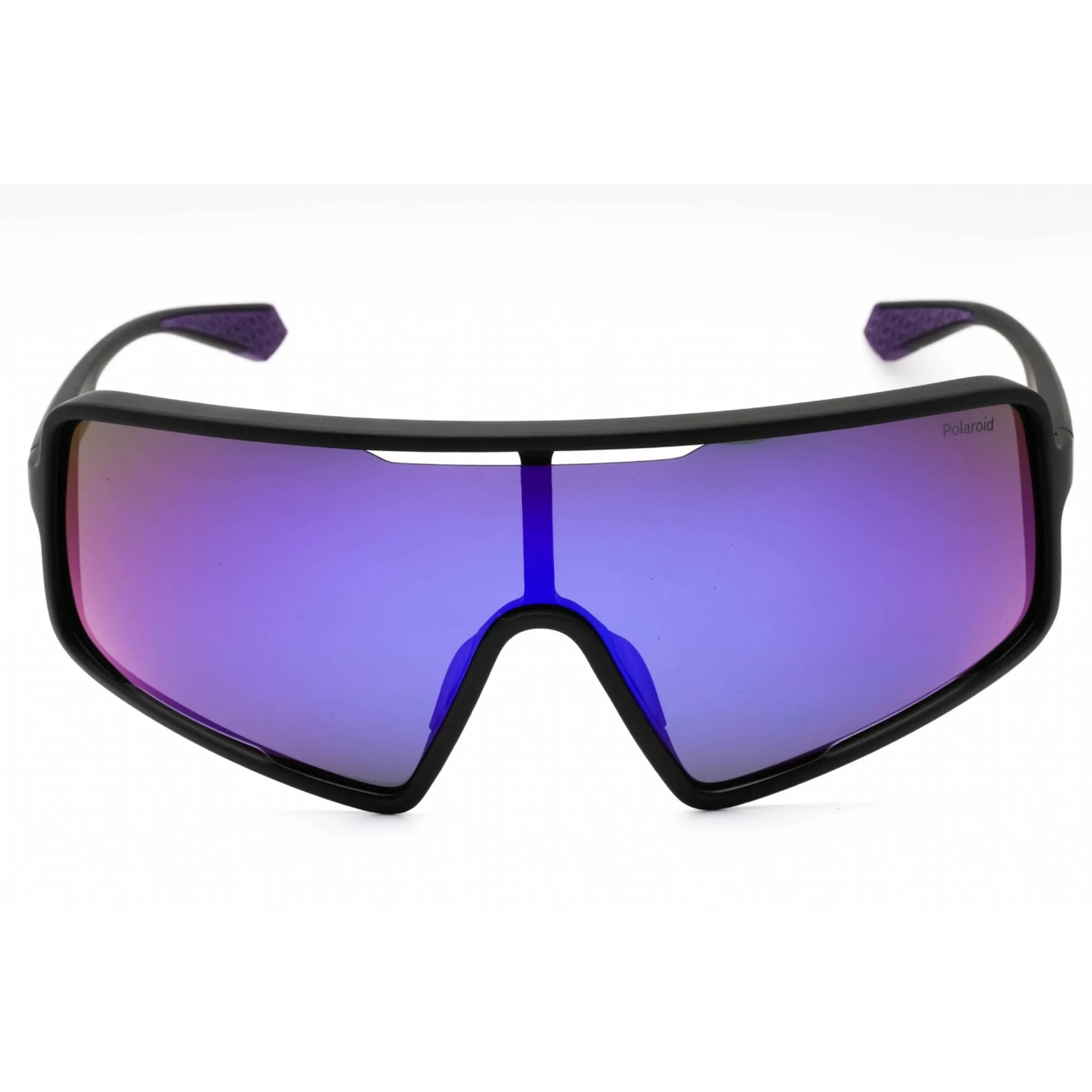 Polaroid Core Men's Sunglasses - Matte Black Violet Shield Frame | PLD 7045/S 5F3 MF