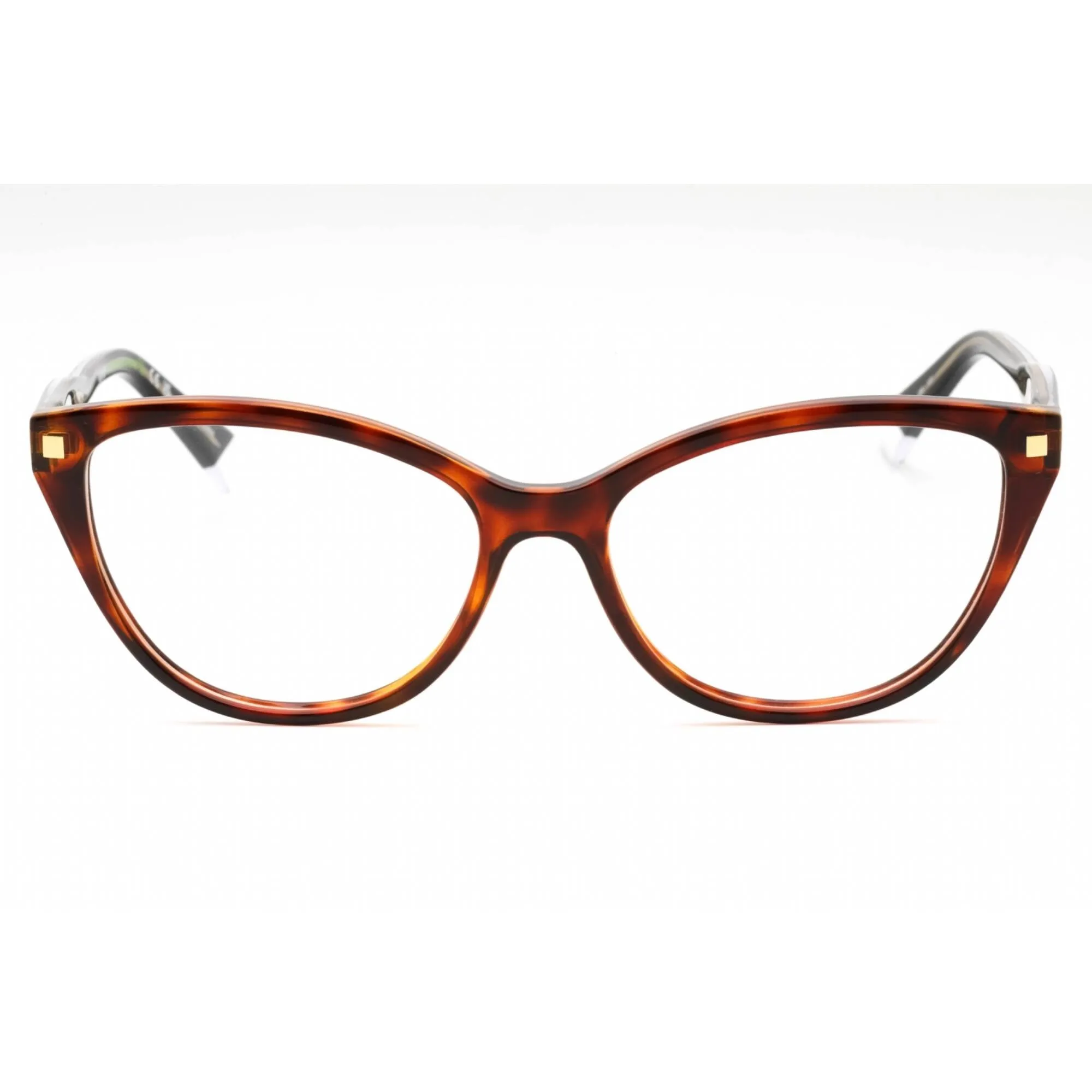 Polaroid Core Women's Eyeglasses - Havana Plastic Cat Eye Frame | PLD D493 0086 00