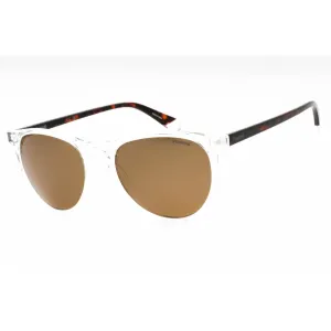 Polaroid Core Women's Sunglasses - Crystal Oval Full Rim Frame | PLD 4152/S 0900 SP