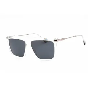 Polaroid Core Women's Sunglasses - Crystal Plastic Rectangular | PLD 6179/S 0900 C3