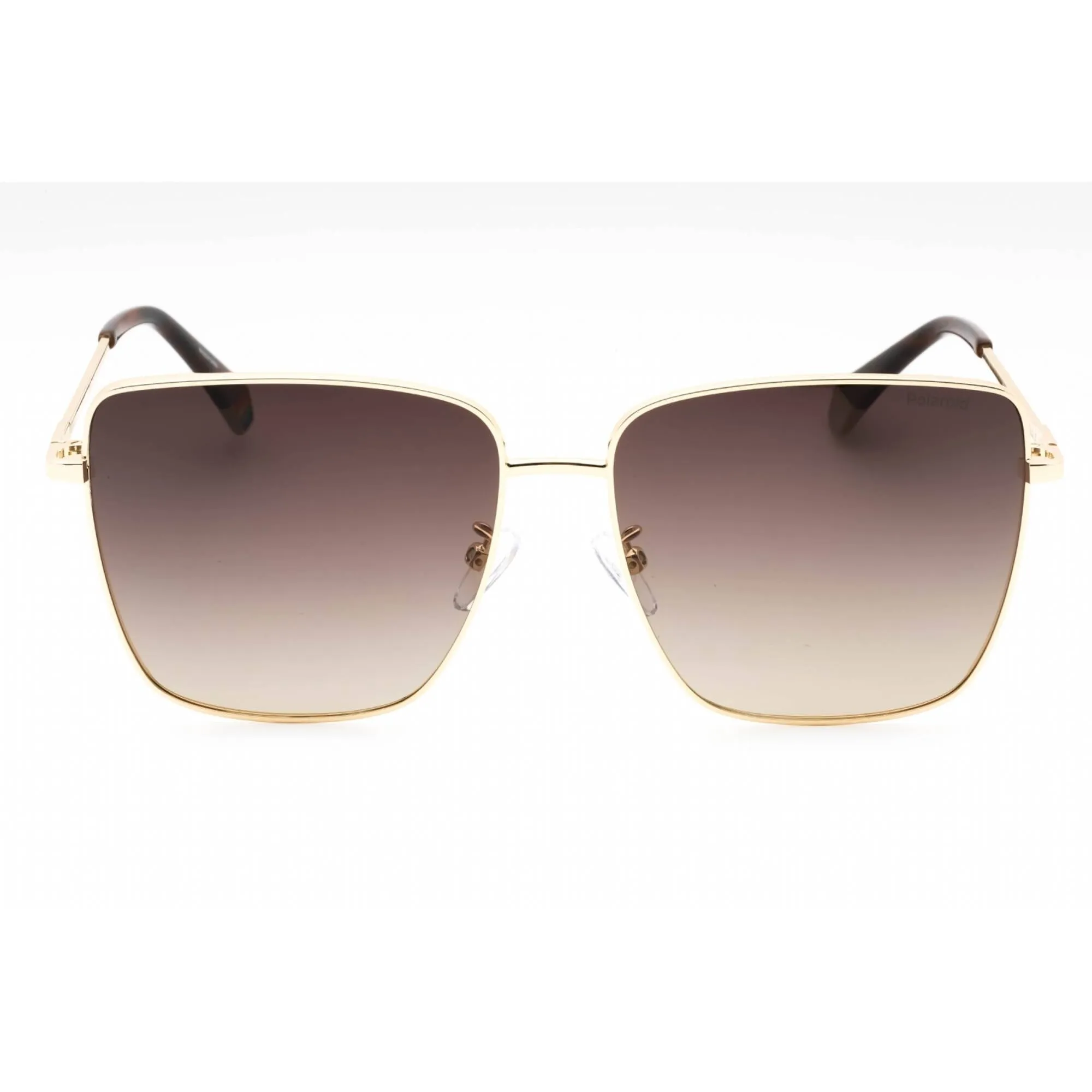 Polaroid Core Women's Sunglasses - Gold Havana Square Frame | PLD 6164/G/S 006J LA
