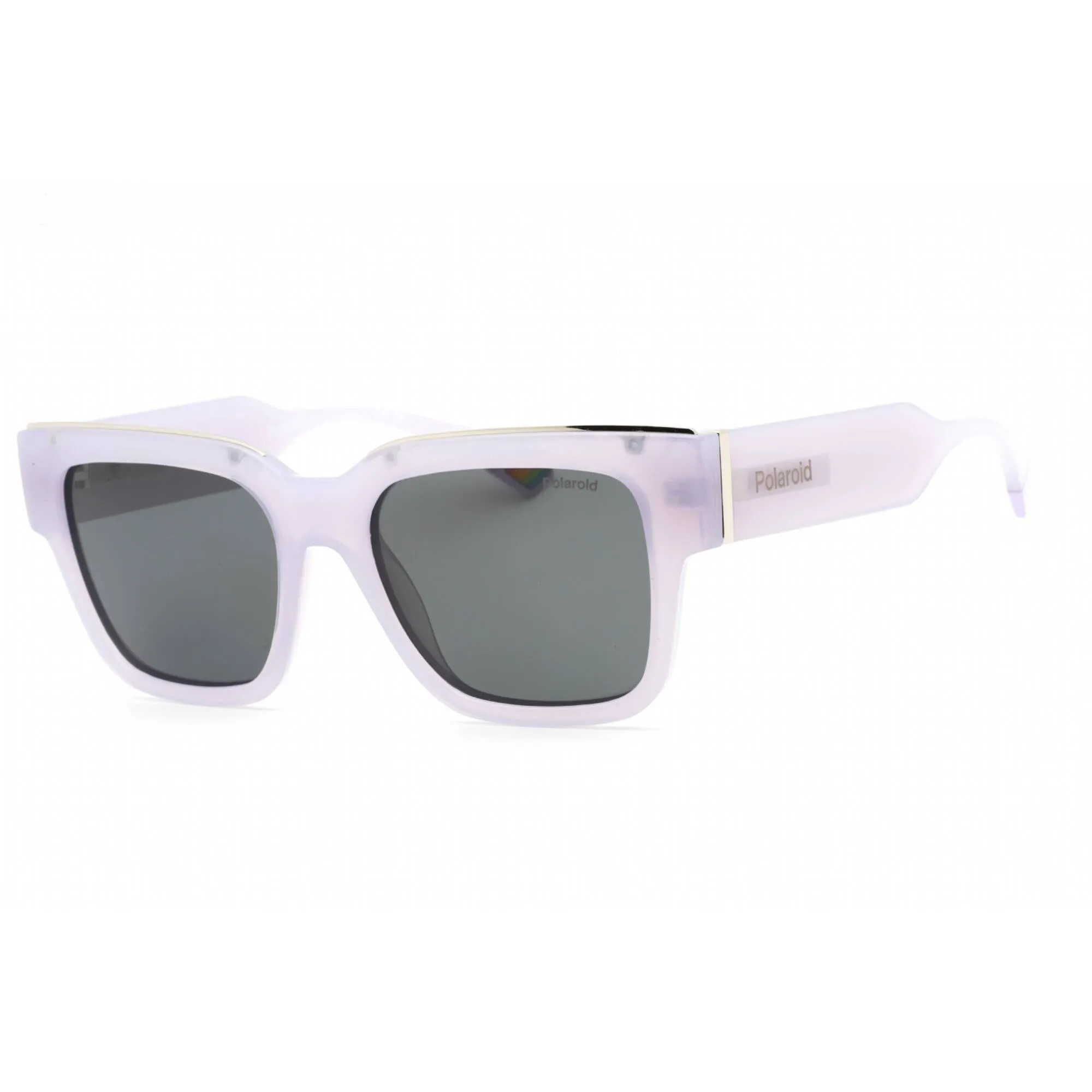 Polaroid Core Women's Sunglasses - Lilac Square Plastic Frame | PLD 6198/S/X 0789 M9