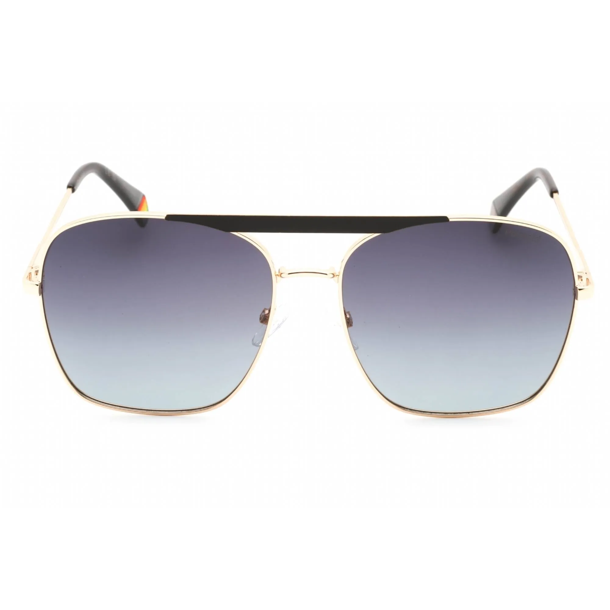 Polaroid Core Women's Sunglasses - Matte Black Gold Pilot Frame | PLD 6201/S/X 0I46 WJ
