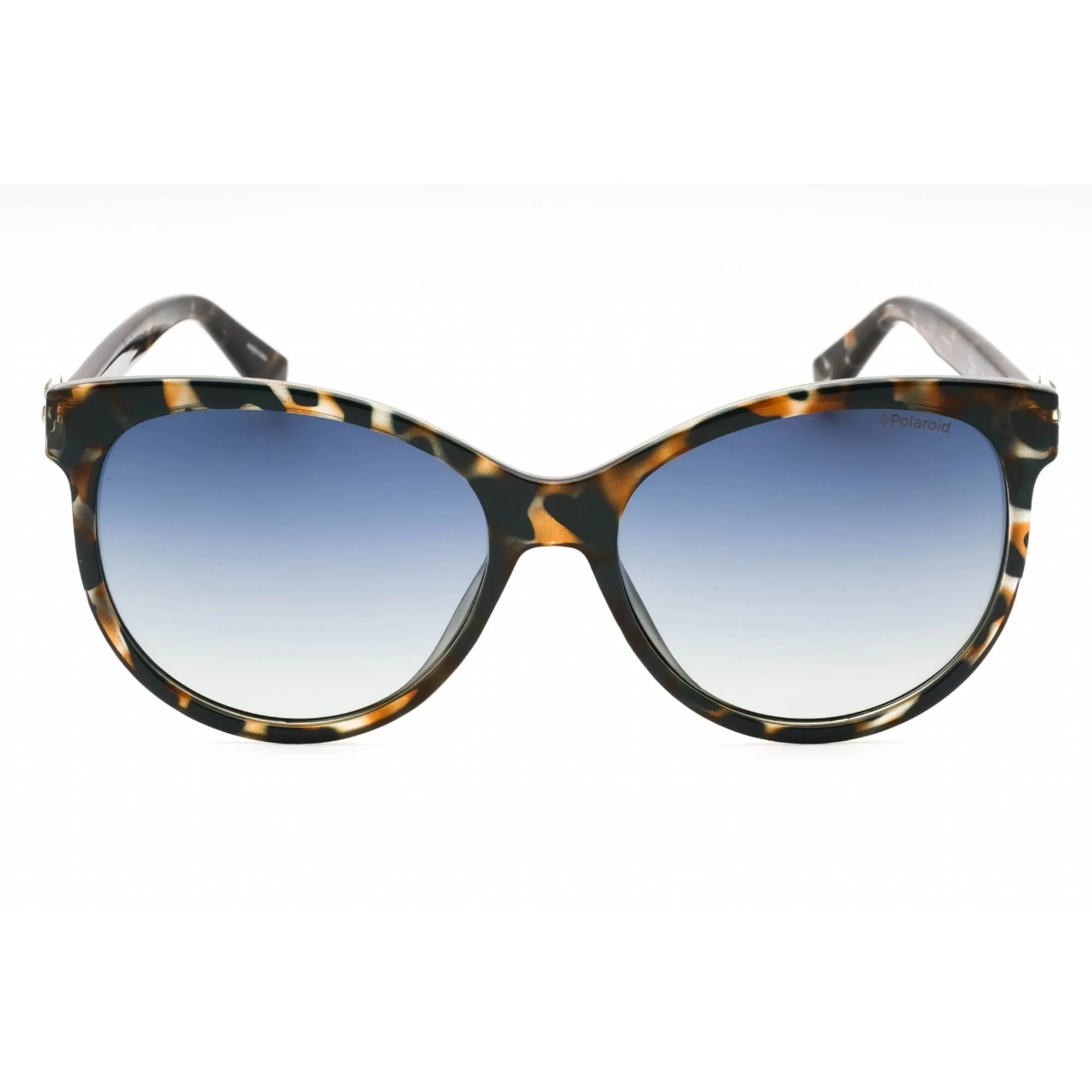 Polaroid Core Women's Sunglasses - Teal Havana Cat Eye Frame | PLD 4079/S/X 0CVT Z7
