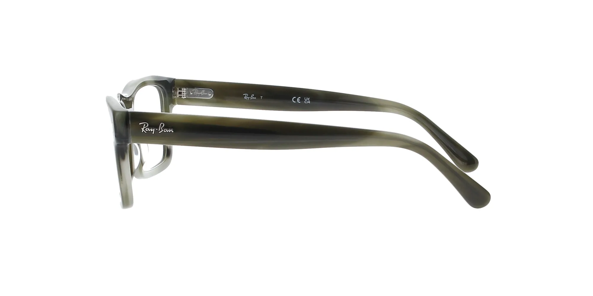 Polished Havana Green Rayban Frame