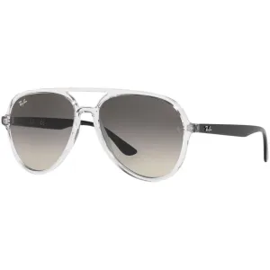 Ray Ban Unisex Sunglasses - Grey Gradient Lens Transparent Frame | ORB4376 647711 57