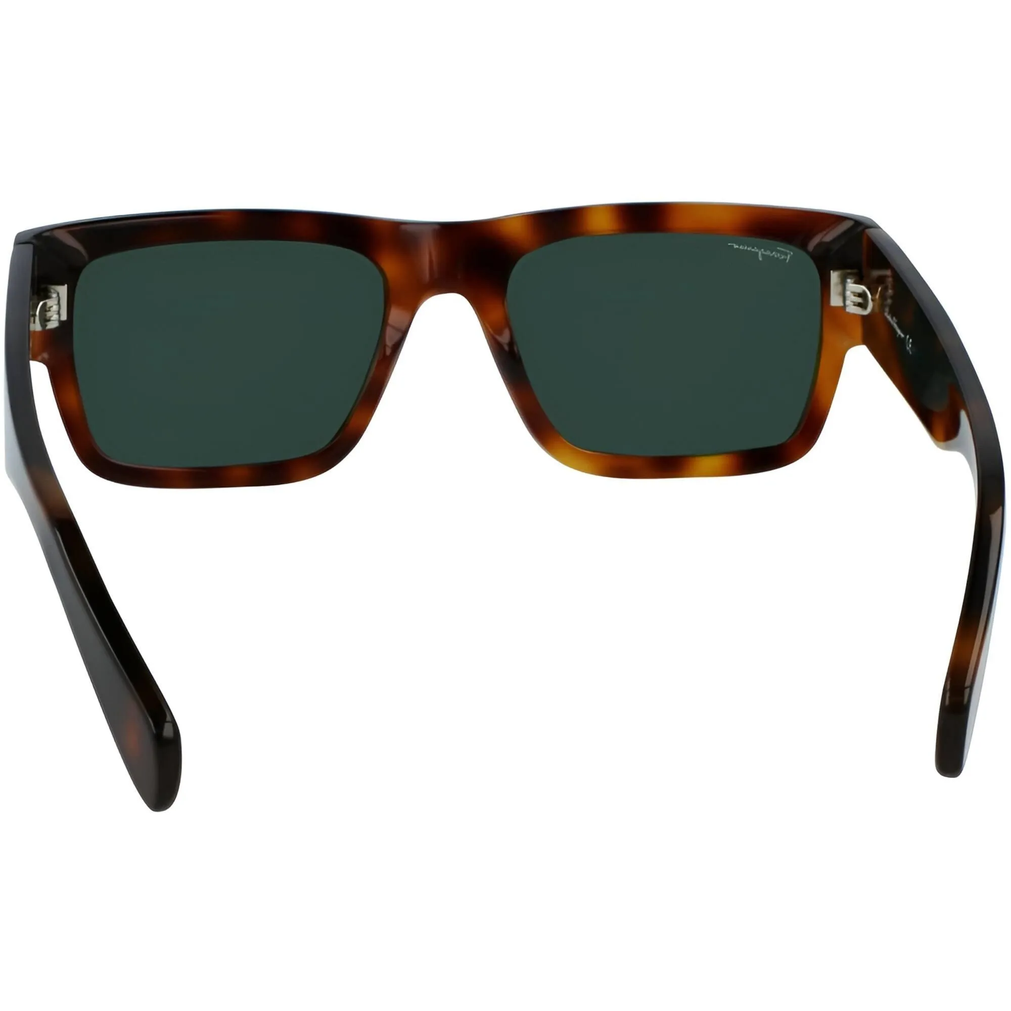 Salvatore Ferragamo Men's Sunglasses - Tortoise Acetate Frame Green Lens | SF1030S 214