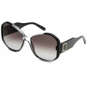 Salvatore Ferragamo Women's Sunglasses - Black Plastic Butterfly Frame | SF942S 007