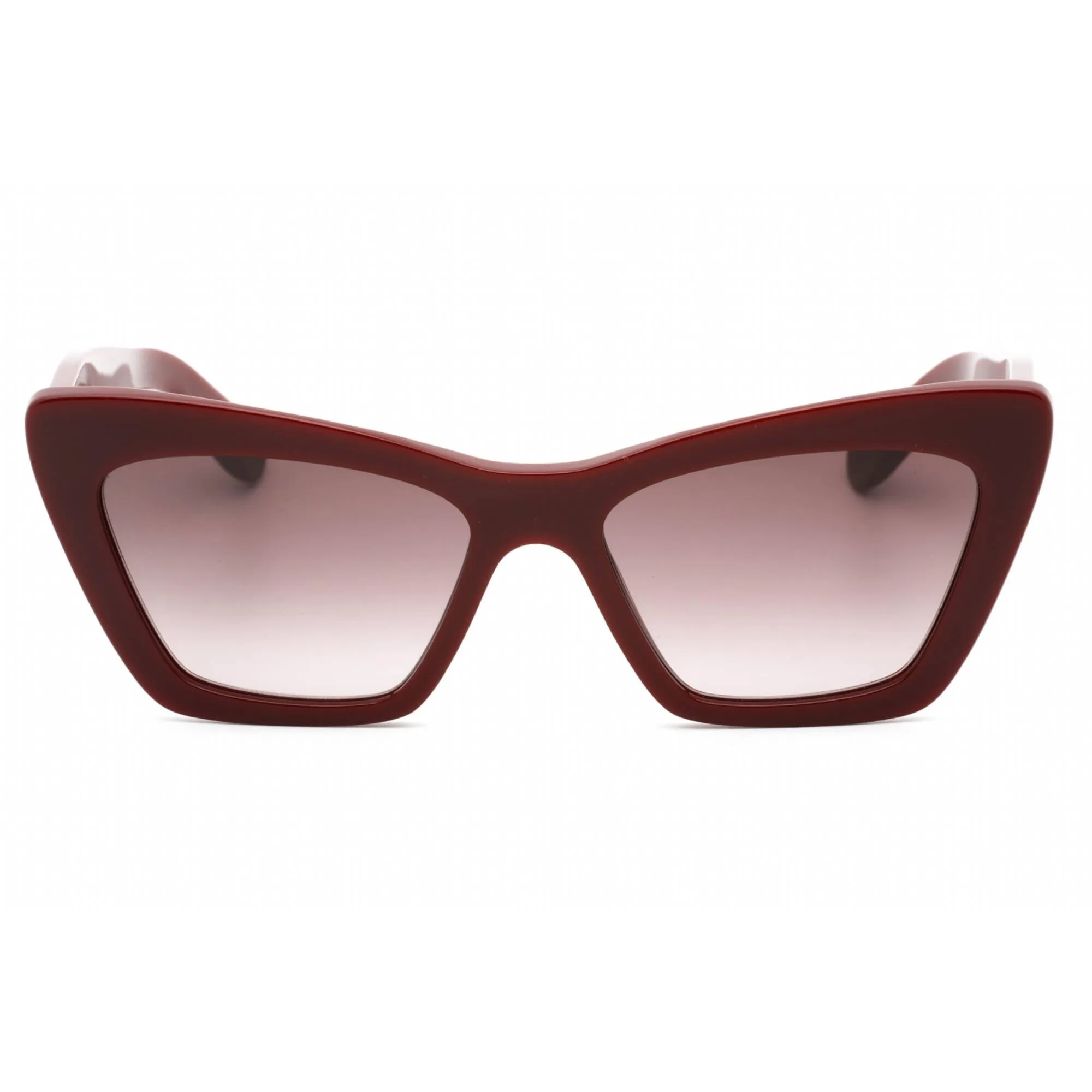 Salvatore Ferragamo Women's Sunglasses - Bordeaux Plastic Cat Eye Frame | SF1081SE 603