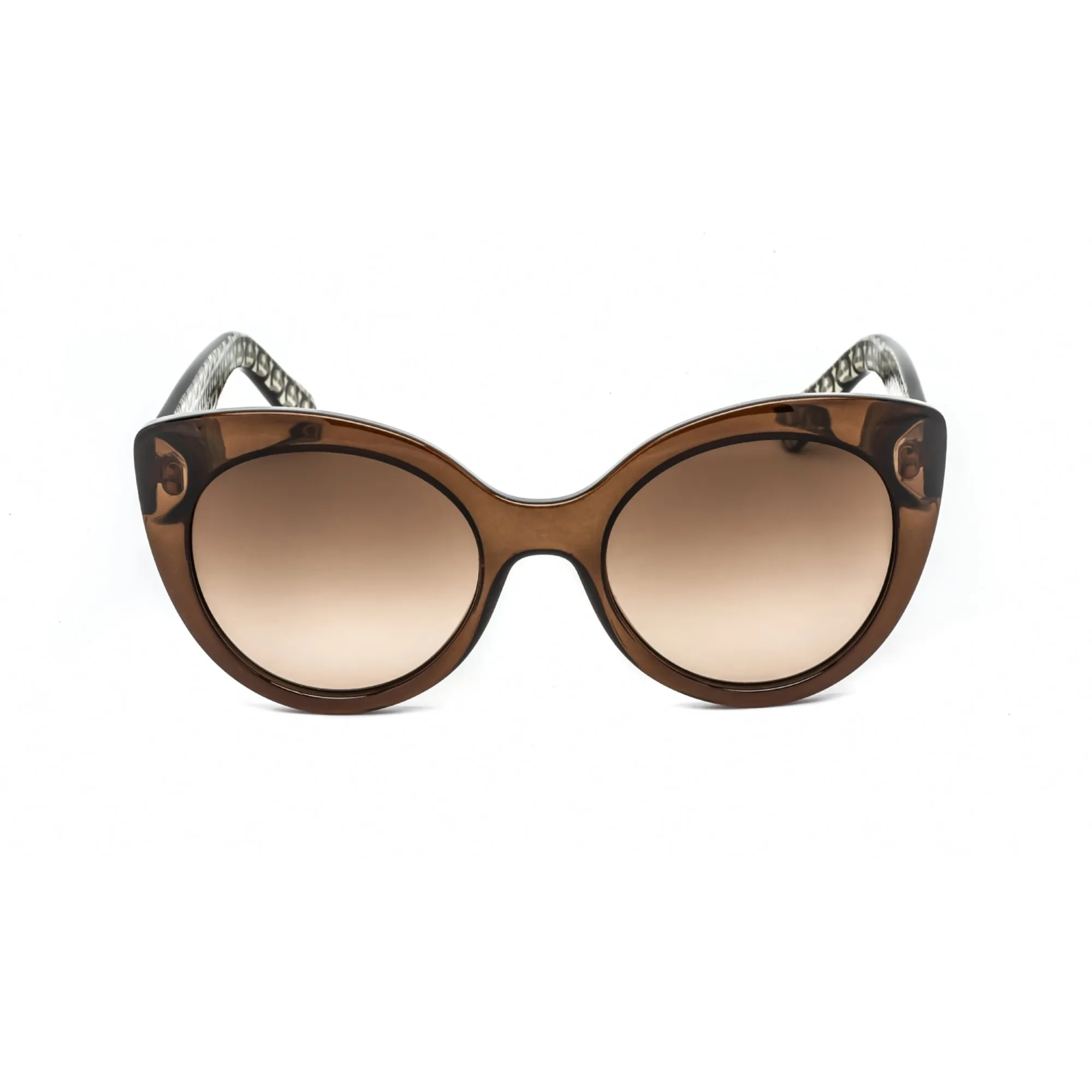 Salvatore Ferragamo Women's Sunglasses - Crystal Brown Plastic Cat Eye | SF964S 210