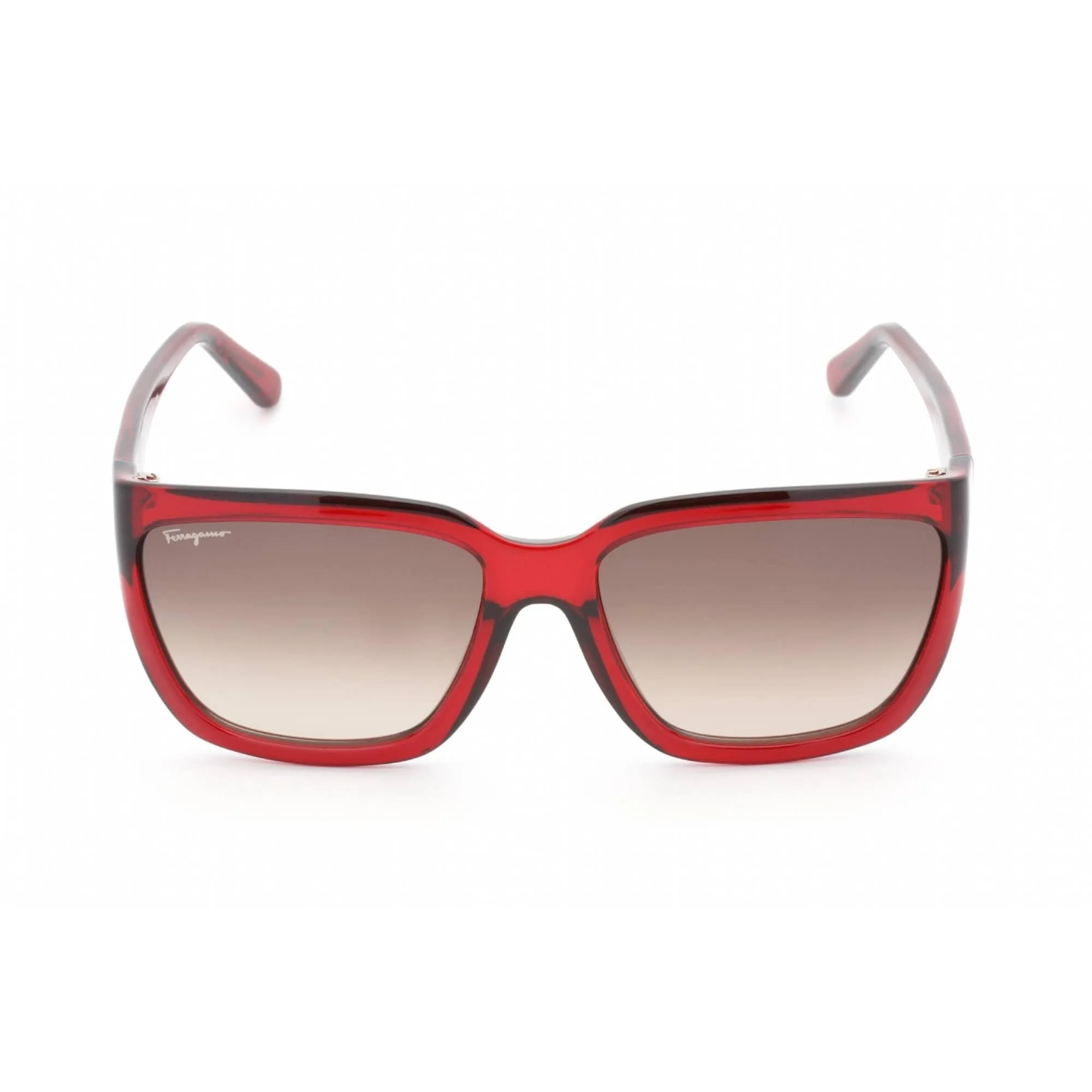 Salvatore Ferragamo Women's Sunglasses - Crystal Wine Plastic Frame | SF1018S 655