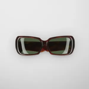 SCORE SUNGLASSES | brown tortoiseshell acetate