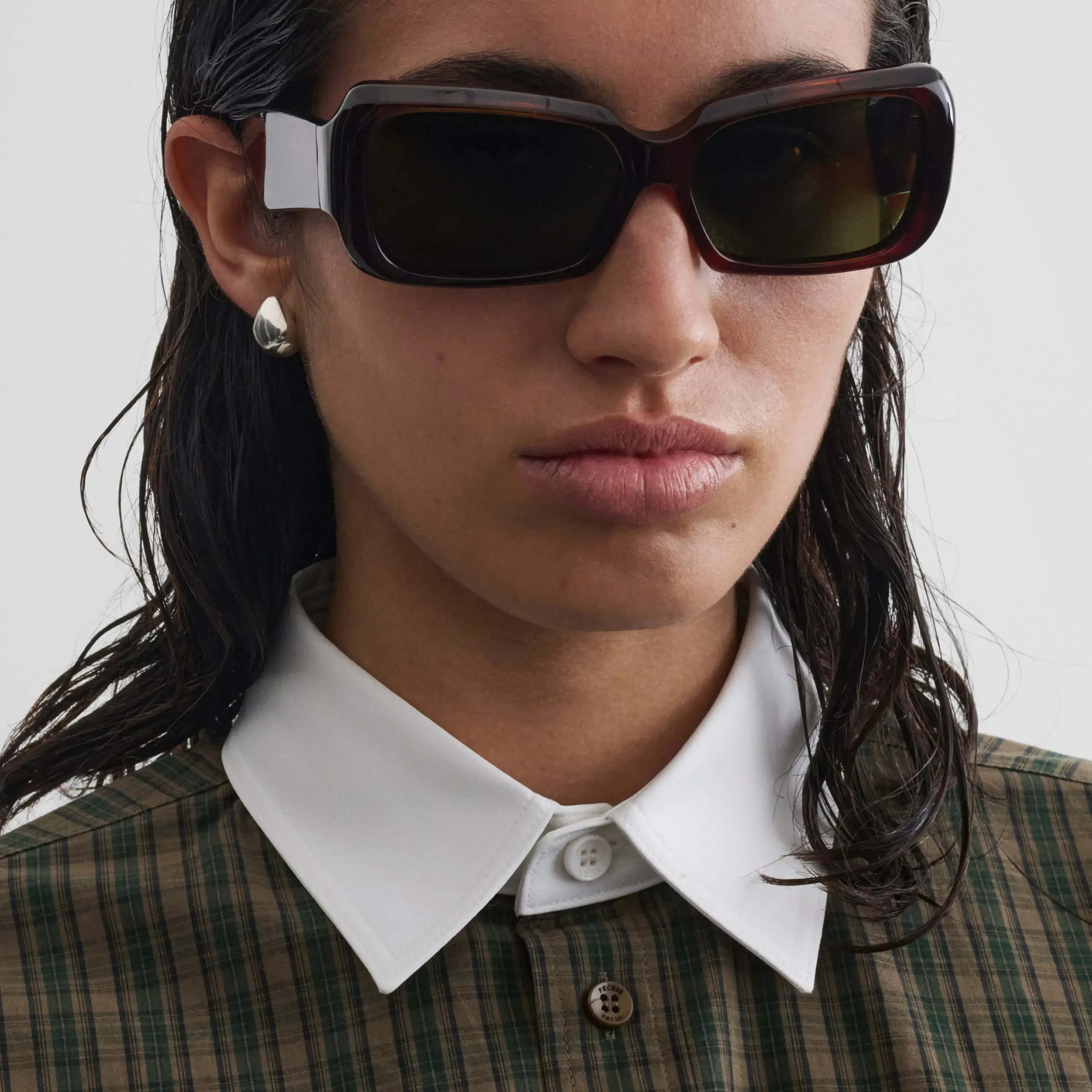 SCORE SUNGLASSES | brown tortoiseshell acetate