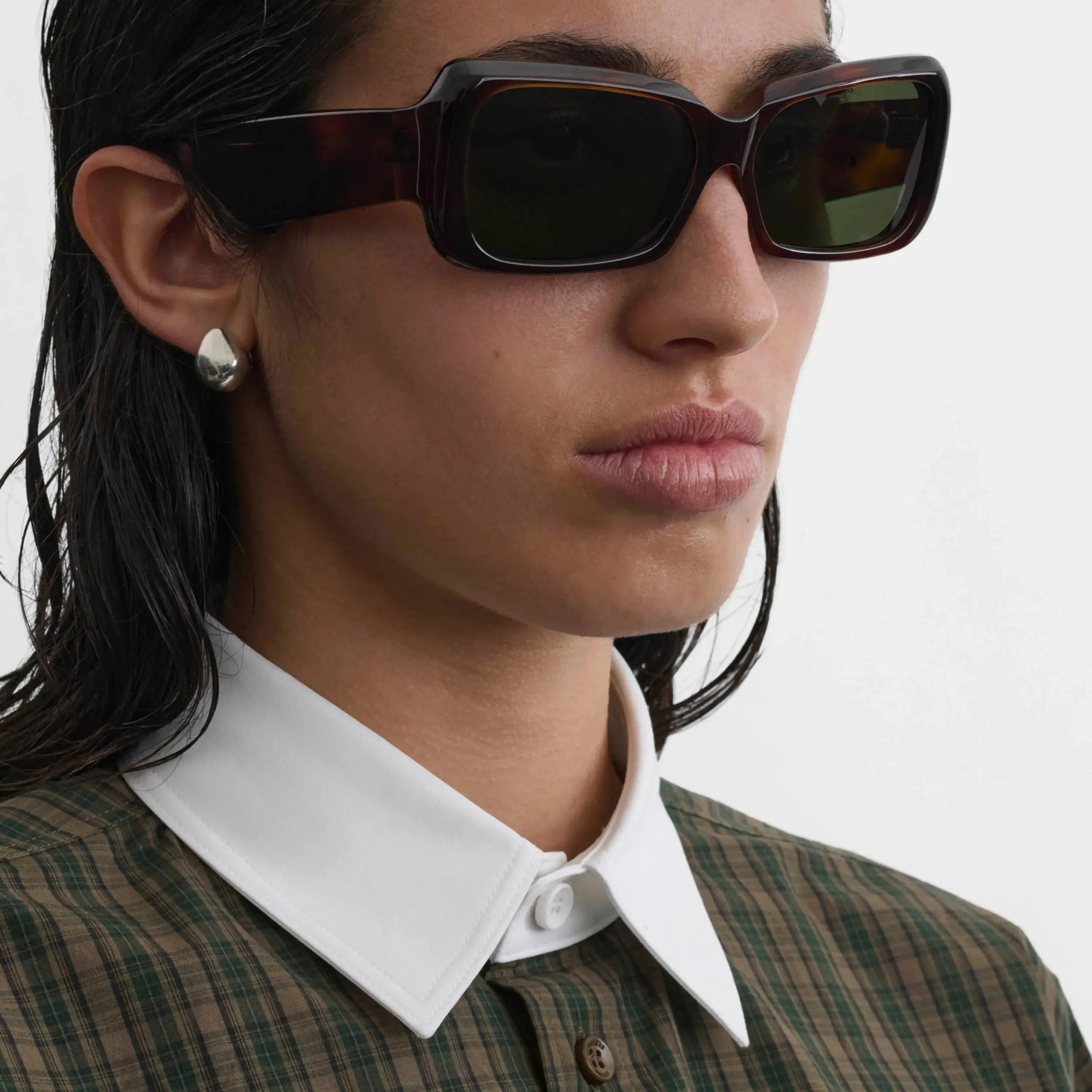 SCORE SUNGLASSES | brown tortoiseshell acetate