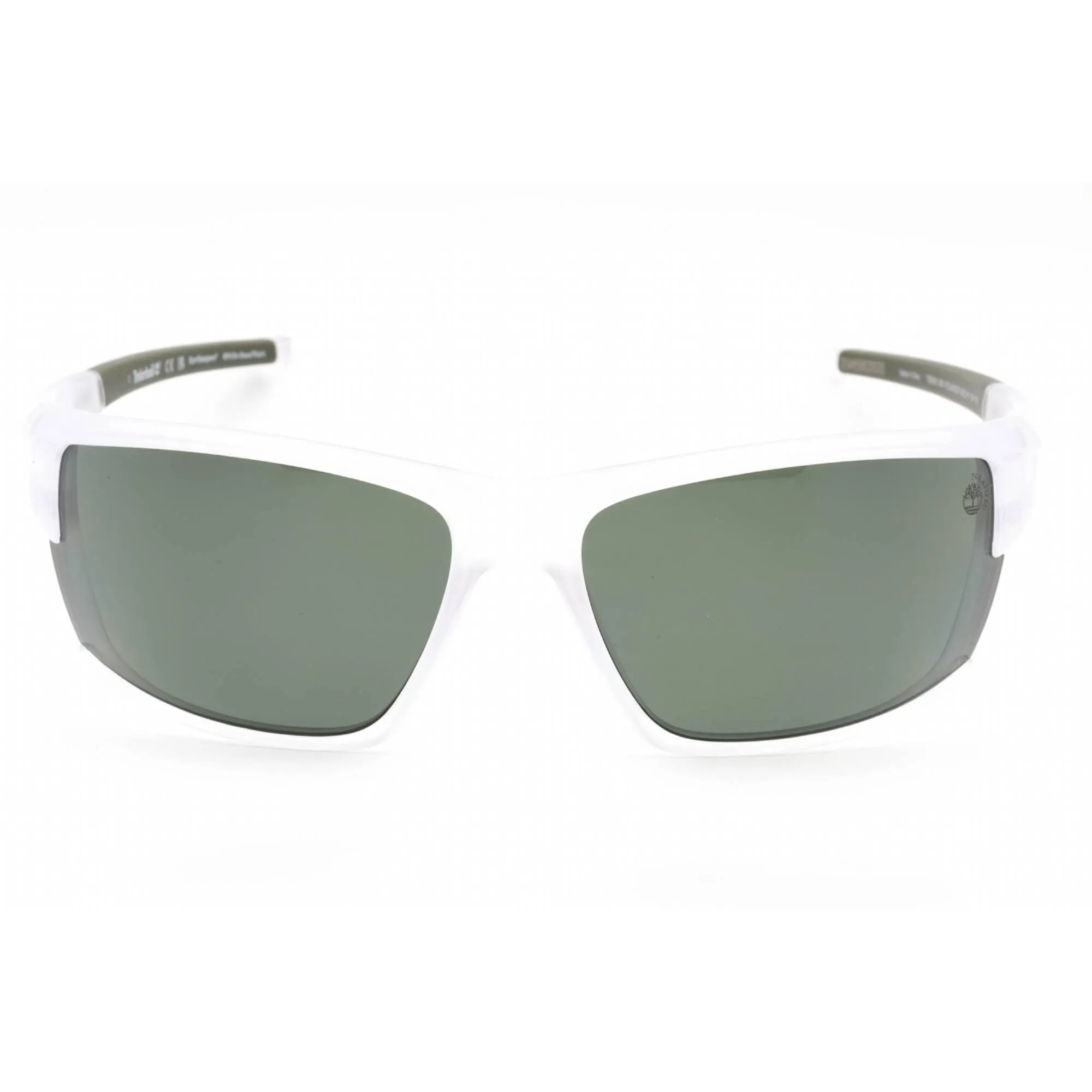 Timberland Men's Sunglasses - Crystal Plastic Full Rim Rectangular Frame | TB9308 26R