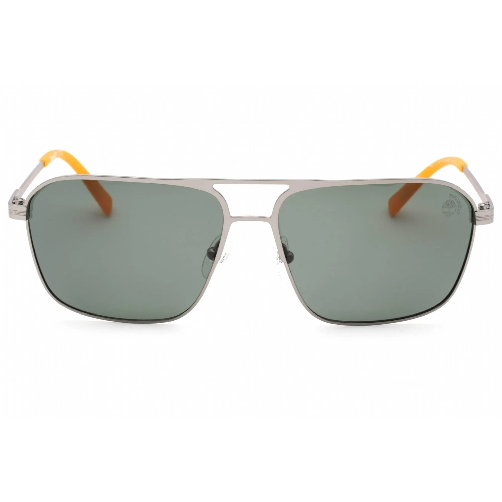 Timberland Men's Sunglasses - Matte Gunmetal Full Rim Rectangular Frame | TB9316 09R