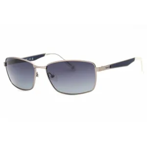 Timberland Men's Sunglasses - Matte Gunmetal Rectangular Full Rim Frame | TB9233 09D
