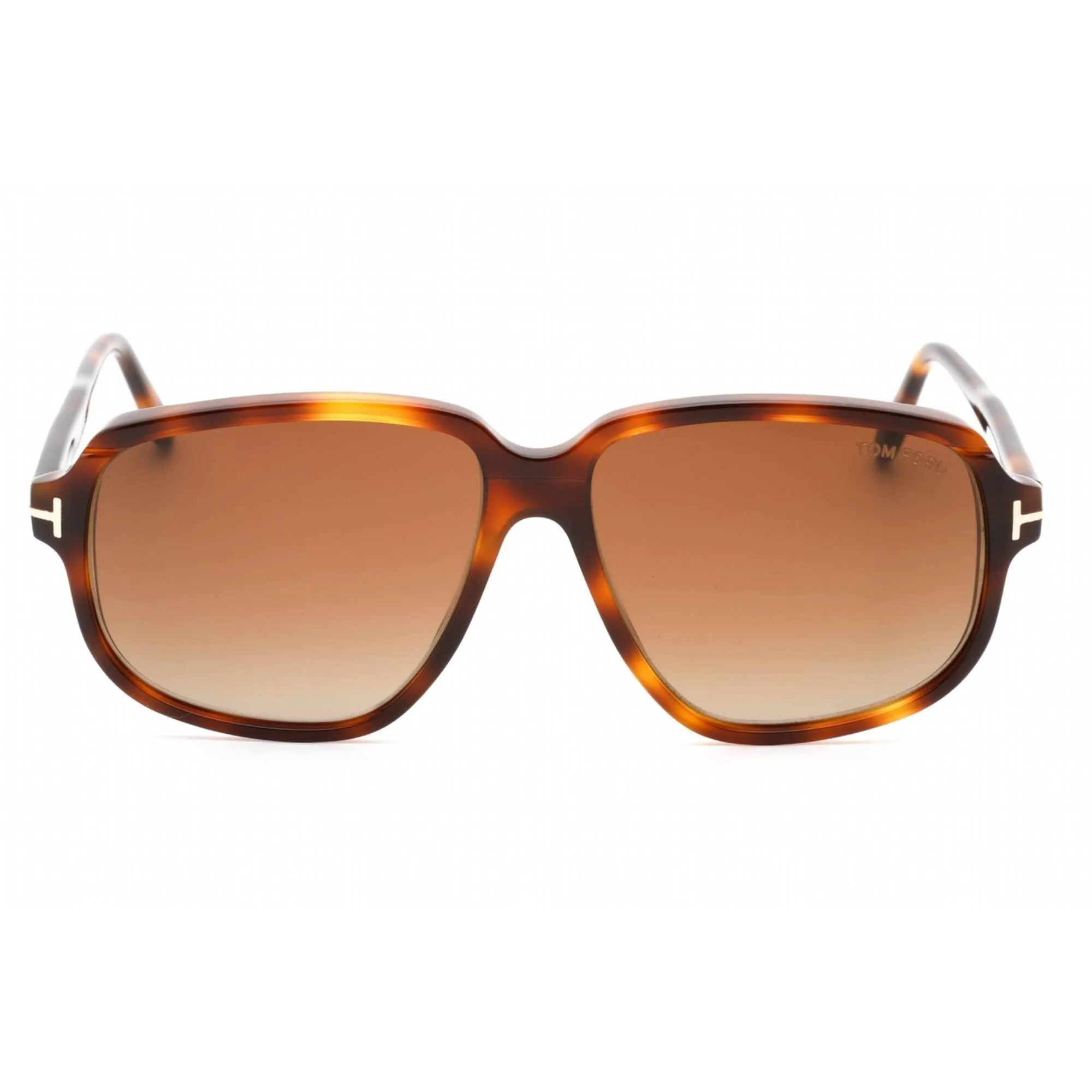 Tom Ford Women's Sunglasses - Dark Havana Full Rim Rectangular Frame | FT1024 52F
