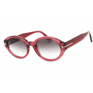 Tom Ford Women's Sunglasses - Shiny Violet Frame Gradient Smoke Lens | FT0916 81B
