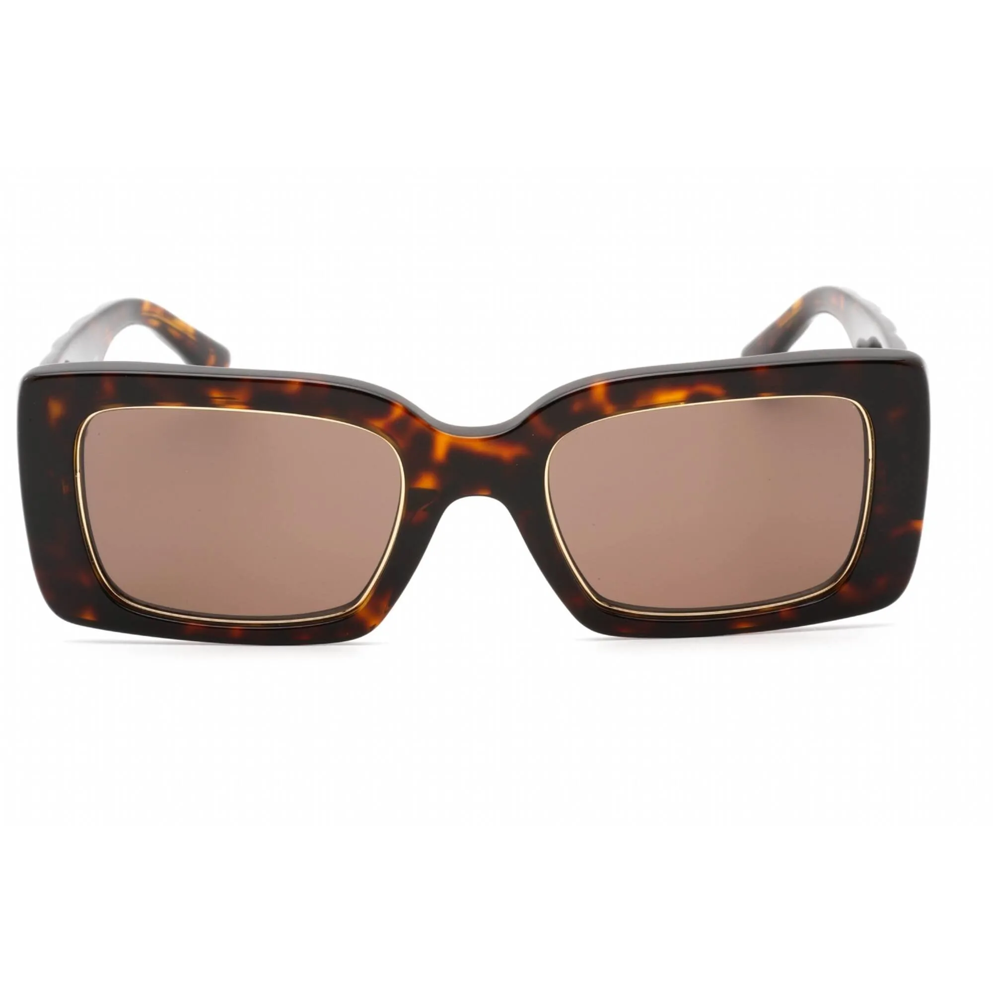 Tory Burch Women's Sunglasses - Rectangular Frame Dark Brown Lens | 0TY7188U 172873