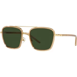 Tory Burch Women's Sunglasses - Shiny Gold Transparent Camel Frame | 6090 330871