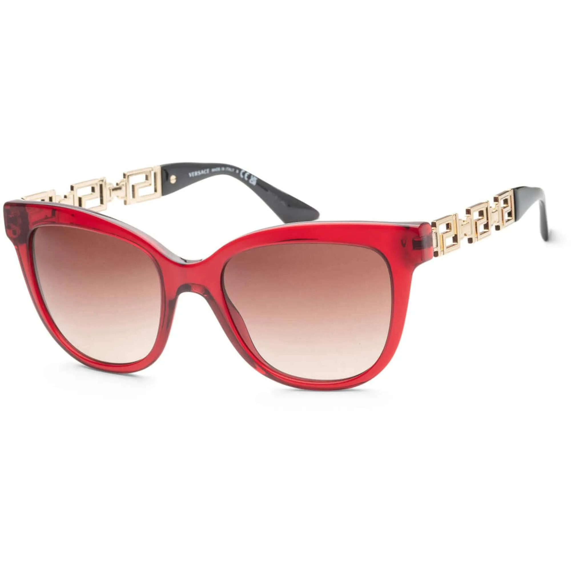 Versace Women's Sunglasses - Bordeaux Frame Brown Lens | VERSACE 0VE4394 388/1354