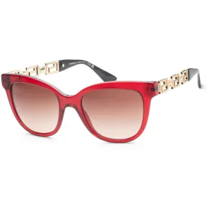 Versace Women's Sunglasses - Bordeaux Frame Brown Lens | VERSACE 0VE4394 388/1354