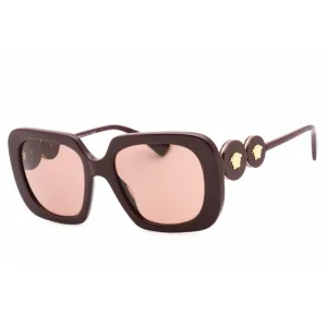Versace Women's Sunglasses - Bordeaux Plastic Frame Brown Lens | 0VE4434 538273
