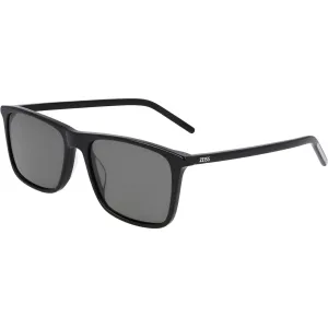Zeiss Men's Sunglasses - Black Royal Blue Full Rim Frame Green Lens | ZS22508SP 001
